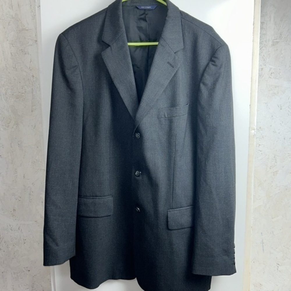 J.‎ Crew grey wool 3 button sport coat